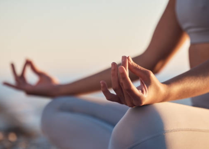 Séance de yoga