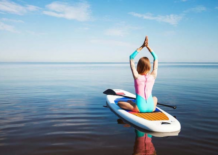 Découvrez le team-building Yoga Paddle à Lyon 